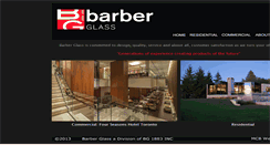 Desktop Screenshot of barberglass.ca